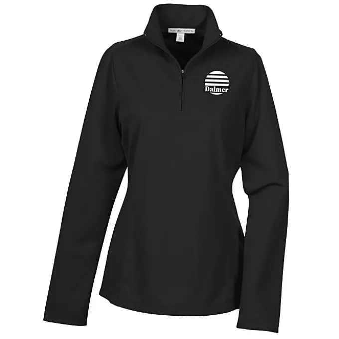 Molecule Mesh 1/2-Zip Pullover - Ladies' - Screen