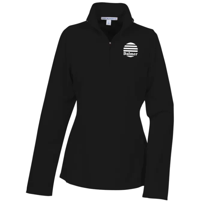 Molecule Mesh 1/2-Zip Pullover - Ladies' - Screen