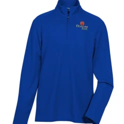 Molecule Mesh 1/2-Zip Pullover - Men's - Embroidered