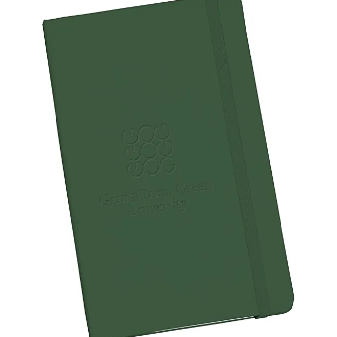 Moleskine Hard Cover Notebook - 8 1/4 inches x 5 inches - Ruled