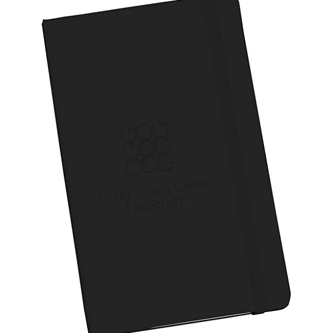 Moleskine Hard Cover Notebook - 8 1/4 inches x 5 inches - Ruled