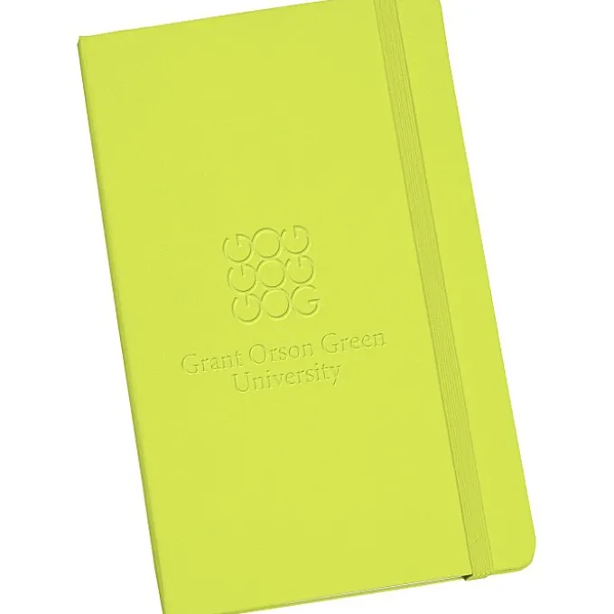 Moleskine Hard Cover Notebook - 8 1/4 inches x 5 inches - Ruled