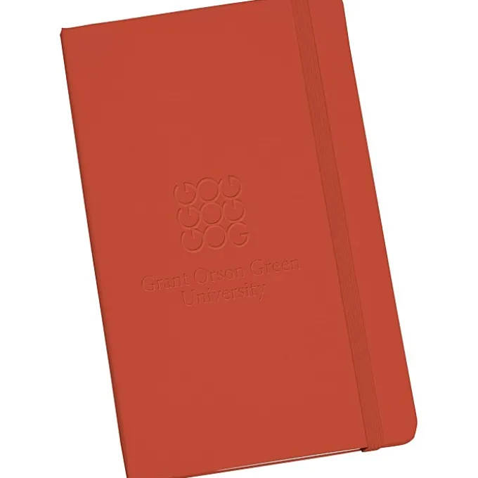 Moleskine Hard Cover Notebook - 8 1/4 inches x 5 inches - Ruled