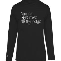 Momentum Solid Long-Sleeve Hooded T-Shirt