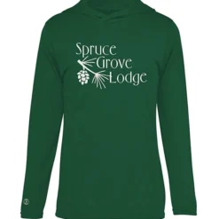 Momentum Solid Long-Sleeve Hooded T-Shirt