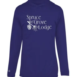 Momentum Solid Long-Sleeve Hooded T-Shirt