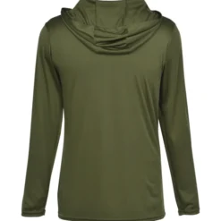 Momentum Solid Long-Sleeve Hooded T-Shirt