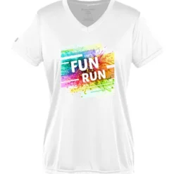 Momentum Solid V-Neck T-Shirt - Ladies' - Full Color