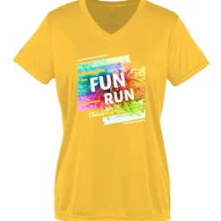 Momentum Solid V-Neck T-Shirt - Ladies' - Full Color