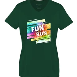 Momentum Solid V-Neck T-Shirt - Ladies' - Full Color