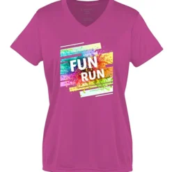 Momentum Solid V-Neck T-Shirt - Ladies' - Full Color