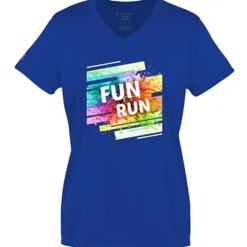 Momentum Solid V-Neck T-Shirt - Ladies' - Full Color