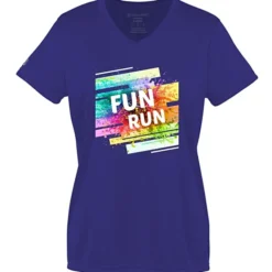 Momentum Solid V-Neck T-Shirt - Ladies' - Full Color