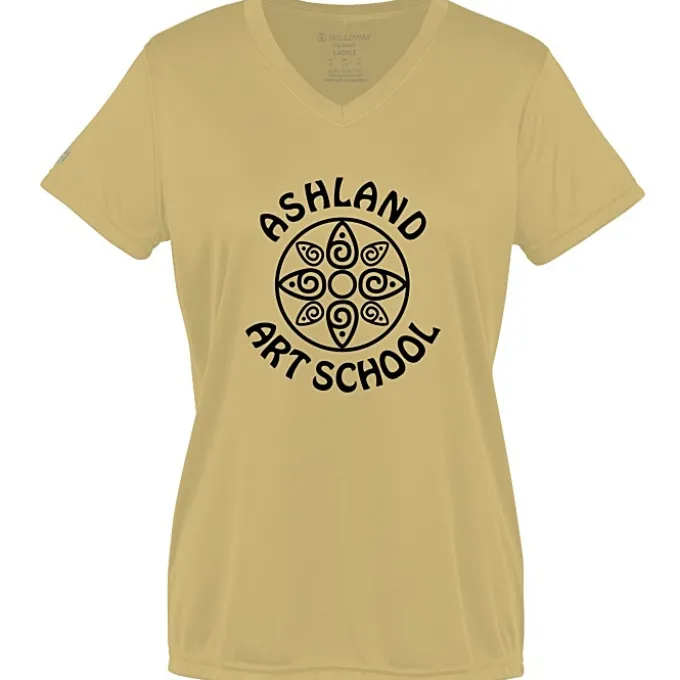Momentum Solid V-Neck T-Shirt - Ladies' - Screen