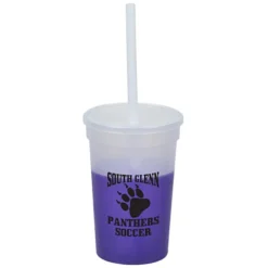 Mood Stadium Cup with Straw - 17 oz