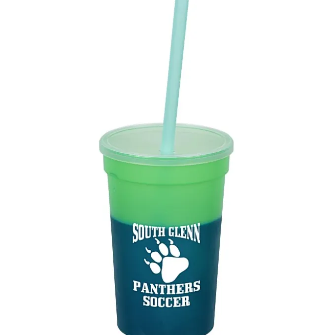 Mood Stadium Cup with Straw - 17 oz