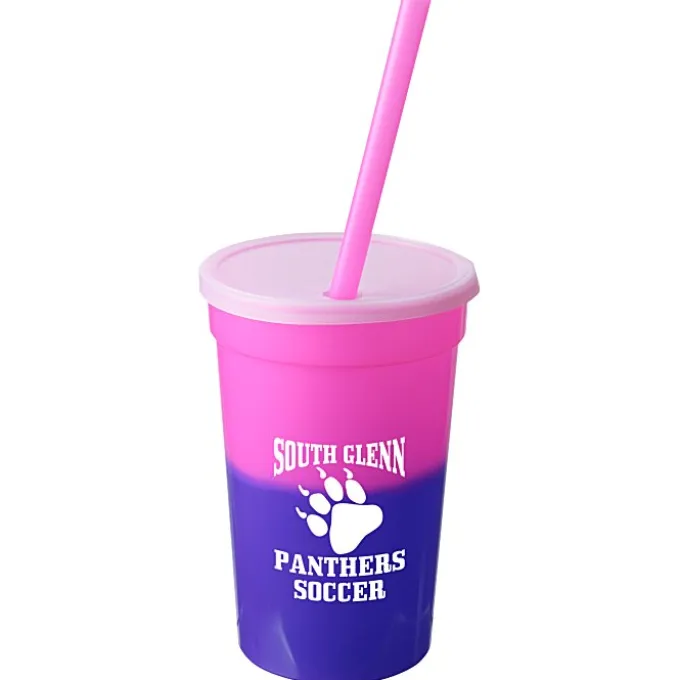 Mood Stadium Cup with Straw - 17 oz