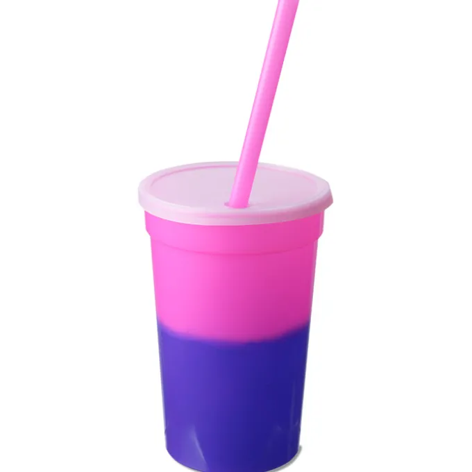 Mood Stadium Cup with Straw - 17 oz