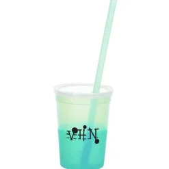 Mood Stadium Cup with Straw - 12 oz - 24 hr