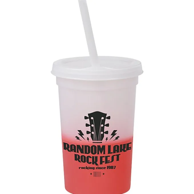Mood Stadium Cup with Straw - 22 oz