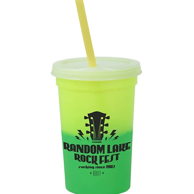 Mood Stadium Cup with Straw - 22 oz