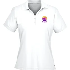 Moreno Textured Micro Polo - Ladies' - TE Transfer