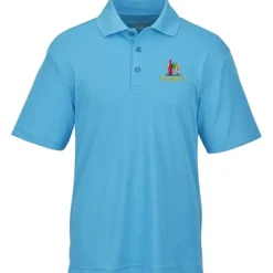 Moreno Textured Micro Polo - Men's - Embroidered