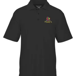 Moreno Textured Micro Polo - Men's - Embroidered - 24 hr