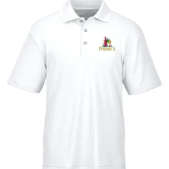 Moreno Textured Micro Polo - Men's - Embroidered - 24 hr