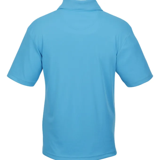 Moreno Textured Micro Polo - Men's - Embroidered - 24 hr