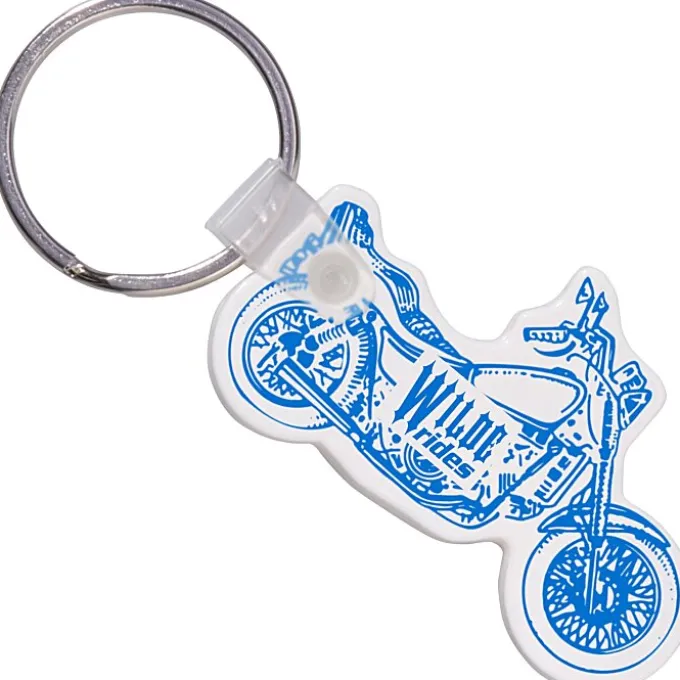 Motorcycle Soft Keychain - Opaque