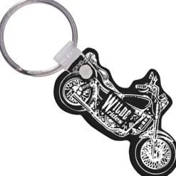 Motorcycle Soft Keychain - Opaque