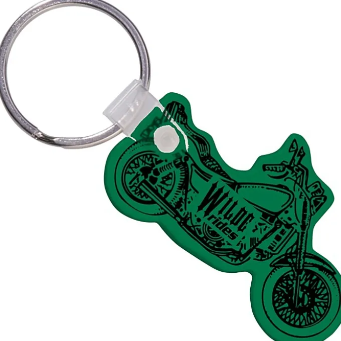Motorcycle Soft Keychain - Opaque