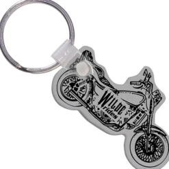 Motorcycle Soft Keychain - Opaque