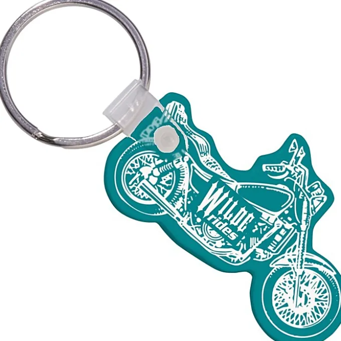 Motorcycle Soft Keychain - Opaque