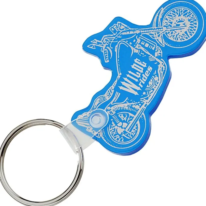 Motorcycle Soft Keychain - Translucent