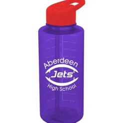 Mountain Bottle with Flip Straw Lid - 36 oz