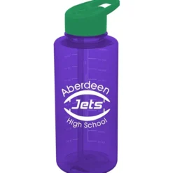 Mountain Bottle with Flip Straw Lid - 36 oz