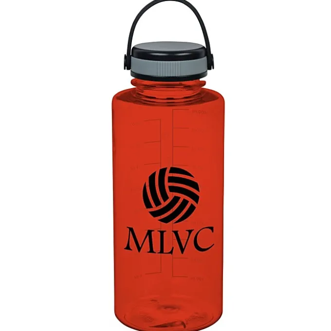 Mountain Bottle with Loop Carry Lid - 36 oz