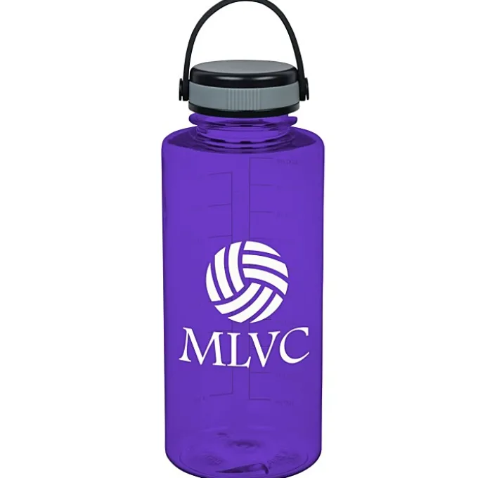 Mountain Bottle with Loop Carry Lid - 36 oz