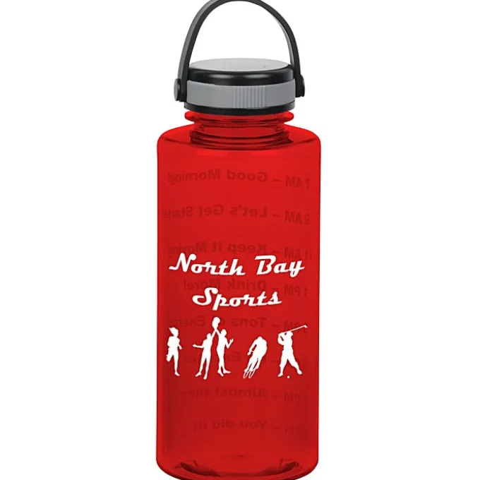 Mountain Bottle with Loop Carry Lid - 36 oz - Drink Guide