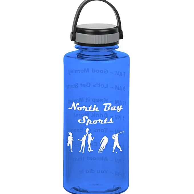 Mountain Bottle with Loop Carry Lid - 36 oz - Drink Guide