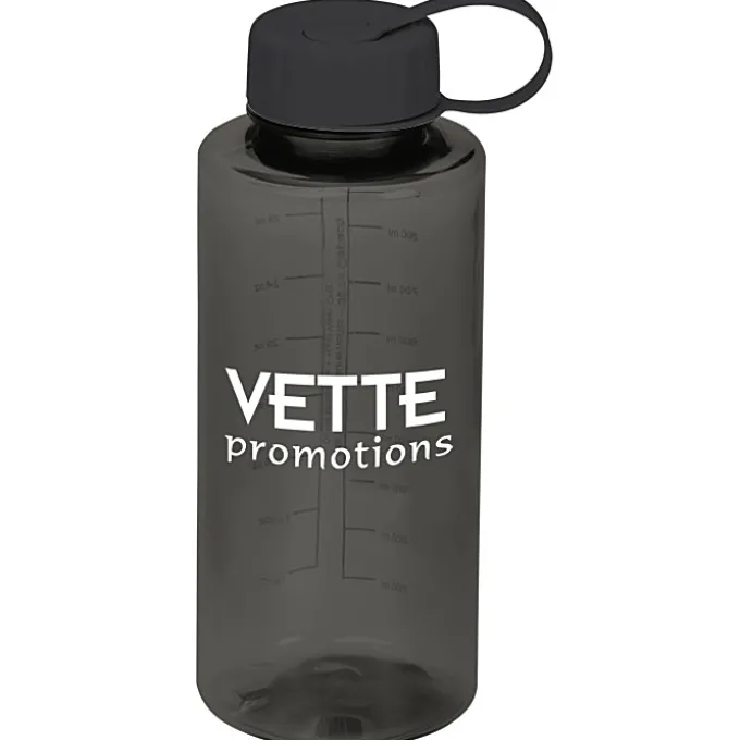 Mountain Bottle with Tethered Lid - 36 oz