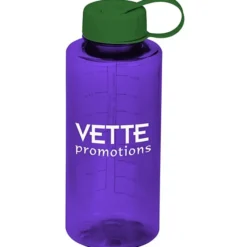Mountain Bottle with Tethered Lid - 36 oz