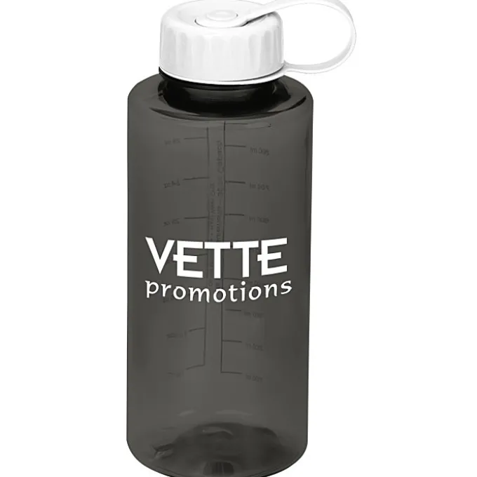 Mountain Bottle with Tethered Lid - 36 oz