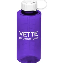 Mountain Bottle with Tethered Lid - 36 oz