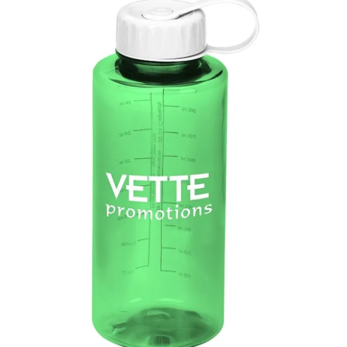Mountain Bottle with Tethered Lid - 36 oz