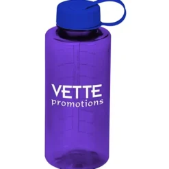 Mountain Bottle with Tethered Lid - 36 oz