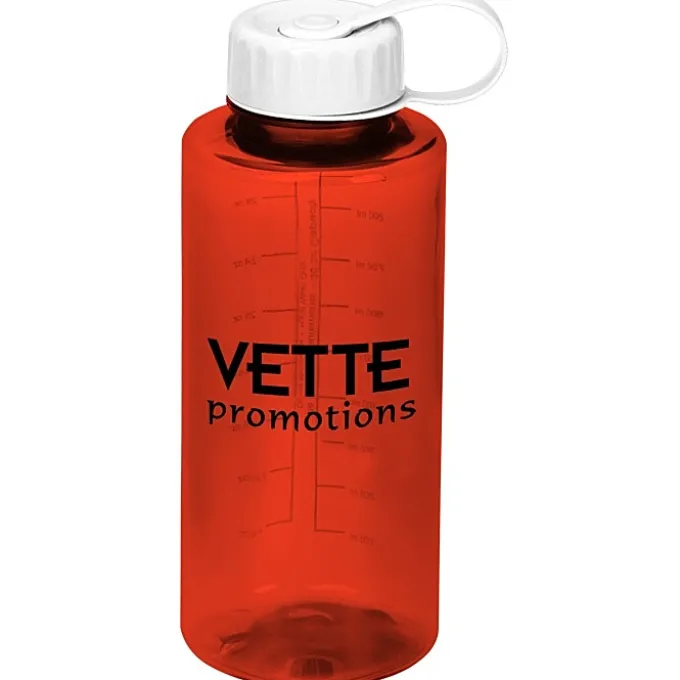 Mountain Bottle with Tethered Lid - 36 oz