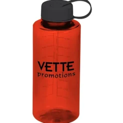 Mountain Bottle with Tethered Lid - 36 oz